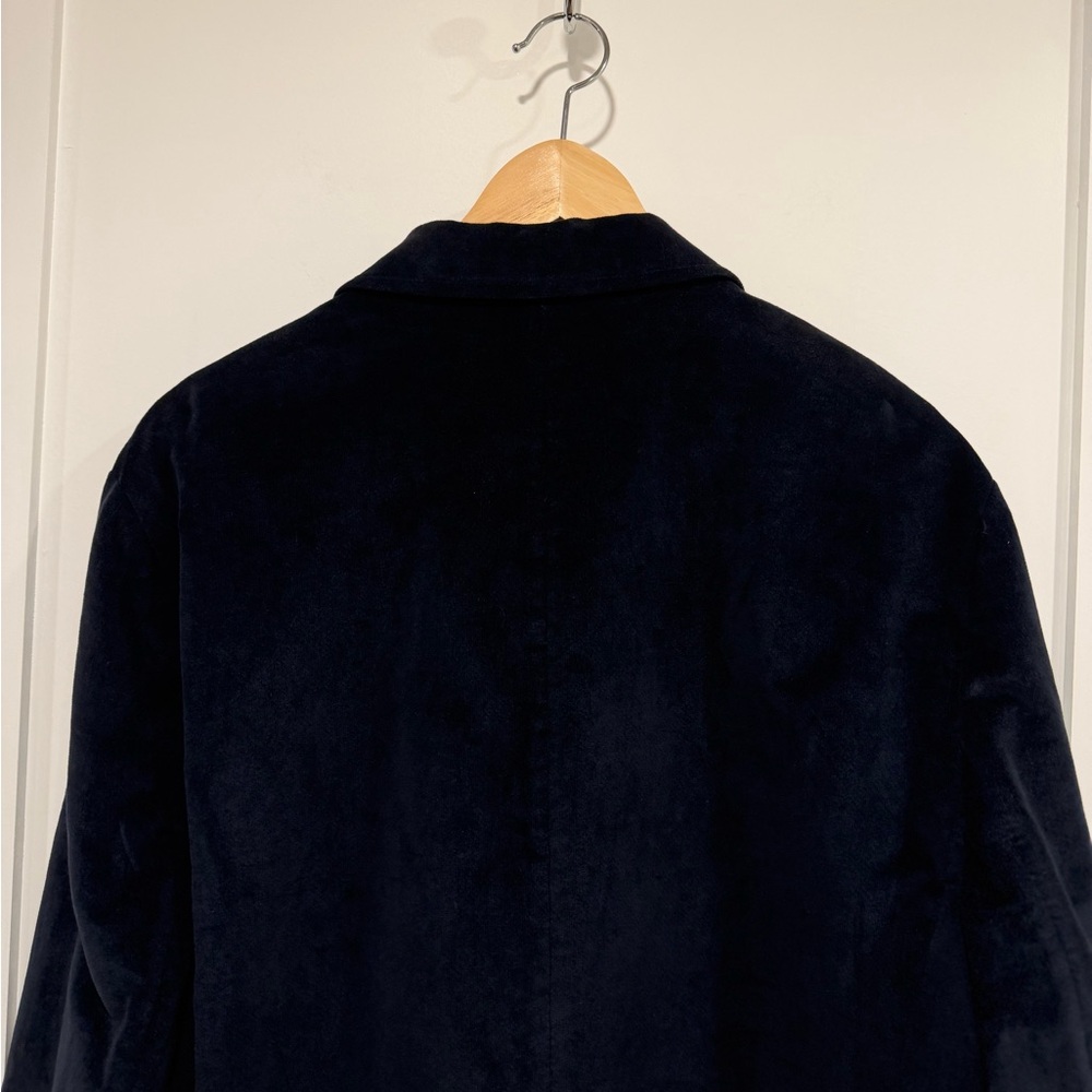 VELVET Dark Blue Men's Blazer, GAP - Picture 14 of 15